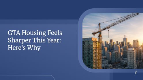 GTA Housing Feels Sharper This Year: Here’s Why | Most homes don’t sell for top dollar by accident.